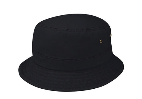 Washed fabric Bucket Hats