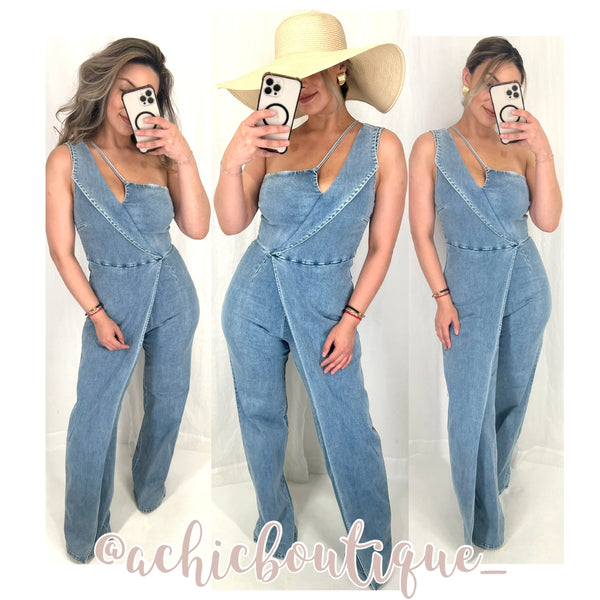 Neena Denim Jumpsuit