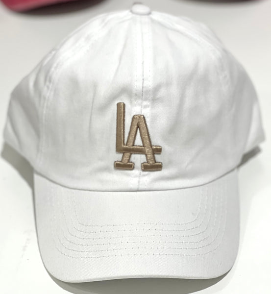 LA Hat- White