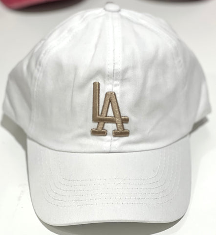 LA Hat- White