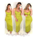 Lina Maxi Dress- Kiwi
