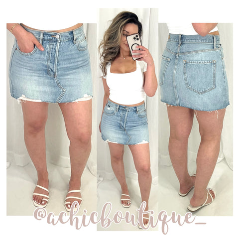 Bella Denim Skirt