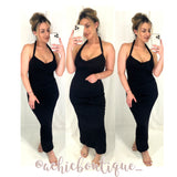 Lina Maxi Dress- Black