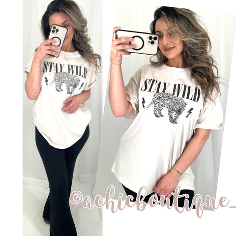 Stay Wild OS Graphic Tee