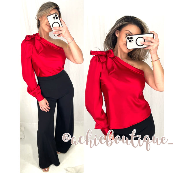 Candy Blouse- Red