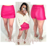 Shelby Skort- Hot Pink