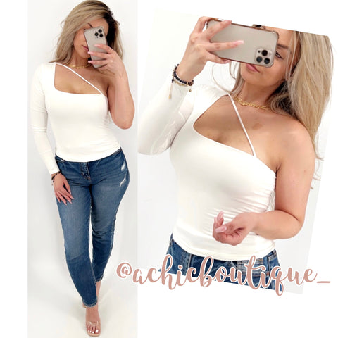 Brielle Top- Ivory