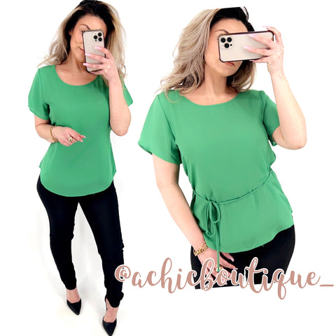 Magdalena Blouse- Green