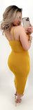 Aria Dress- Mustard