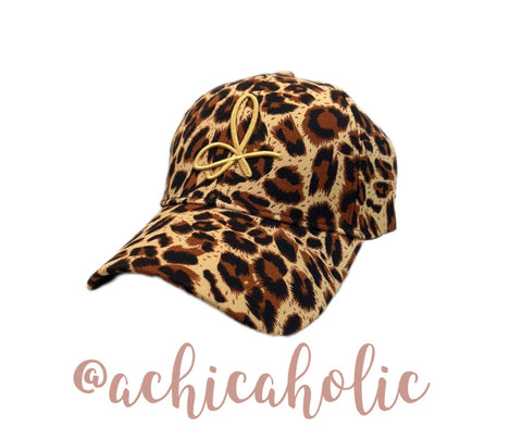 Achic Dad Hat- Leopard Print
