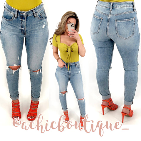 Bella Super High Waist Jeans