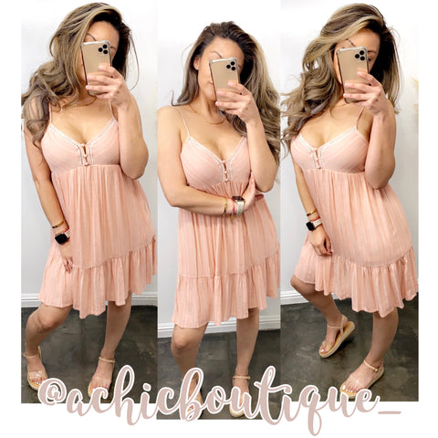 Lina Sundress- Pink